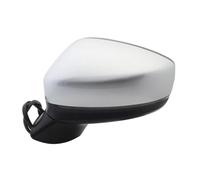 WzFacai6 Auto Side Door Mirror Assembly For MAZDA CX8 CX5 2017 2018 2019 2020,Electric Folding Car Door Side Mirrors Assy Car Accessories,A-Silver-Left-8 Wire