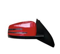 WzFacai6 Auto Side Door Mirror Assembly For Mercedes Benz W176,Electric Folding Car Door Side Mirrors Assy Car Accessories,Red-Right