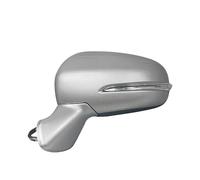 WzFacai6 Auto Side Door Mirror Assembly For Suzuki S-Cross SX4 S-Cross 2014 2015,Electric Folding Car Door Side Mirrors Assy Car Accessories,A-Silver-Left-8 Wire