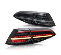 WzFacai6 Car Tail Light For VW Golf MK7 Golf 7 5 TSI TDI 2013-2019,Taillight Brake Lamp Turn Signal Auto Parts Replacement Tail Light Assembly,Smoke