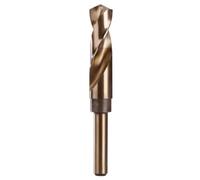 WZFC M35 HSS Co Cobalt Industrial Grade Twist Drill Bit 1/2 Inch Reduced Shank Drill Bit, 19mm