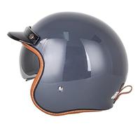 WZGGTEAM Open Face Low Profile Helmet, Motorcycle Helmet with Inner Sun Visor, Open Face Jet Motorbike Helmets for Adult - Motorbike Rider Road Legal ECE22.05 Approved
