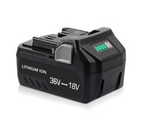 WZGLL 6.0Ah 18V/36V Dual-Voltage Lithium-Ion Battery Replacement Pack (Compatible With BSL36B18) Slide-in Battery Pack For Cordless Power Tools(1PCS)