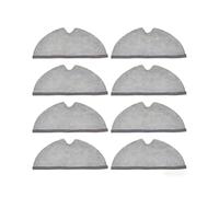 WZGLL Replacement Mop Set (Compatible With Roborock S5 Max/S6/S6 MaxV/S50) Microfiber Cleaning Cloth Accessories For Robot Vacuum(8pcs)