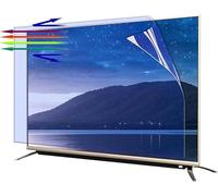 Wzglod TV Screen Protector, Hd Matte Anti-Glare Film, Anti Blue Light, Anti-Scratch Injury Fits LCD, Led, 4k OLED and QLED HDTV Displays