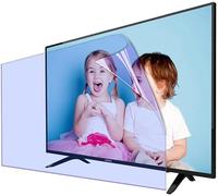 Wzglod TV Screen Protectors Matte Anti Glare Anti Break LCD TV Screen Protector 75-85inch Anti Blue Light Monitor Filter Guard Against Radiation,No Bubbles