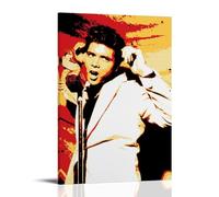 WZHDUDU Cliff Richard Album Covers of Popular Artists Series Canvas Poster Wall Art Decorative Painting Bedroom Painting Posters08x12inch(20x30cm) Frame-style