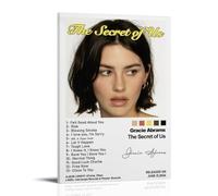 WZHDUDU Gracie Abrams Album Covers of Popular Artists Series Canvas Poster Wall Art Decorative Painting Bedroom Painting Posters12x18inch(30x45cm) Frame-style