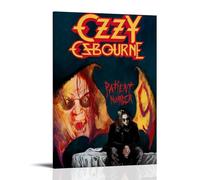 WZHDUDU Ozzy Osbourne Album Covers of Popular Artists Series Canvas Poster Wall Art Decorative Painting Bedroom Painting Posters12x18inch(30x45cm) Frame-style