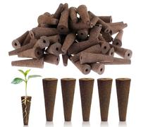 WZHHDM Grow Sponges, 50pcs Seed Starter Pods Replacement, Grow Sponges for Hydroponics Seed Pods Kit Seed Starter Pods Replacement Sponges for Hydroponic Indoor Garden System