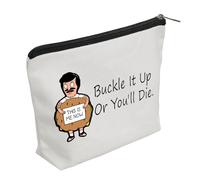 WZJHCL Bob's Makeup Pouch Bob Belcher Cosmetic Kit Bag Bob's Themed Storage Pouch Bag Buckle It Up Or You'll Die, Buckle, Fashion