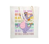 WZJHCL Figment Dragon Tote Bag One Little Spark Of Inspiration Tote Shopping Bag Purple Dragon Reusable Grocery Tote bag, Figment Tote Bag, L