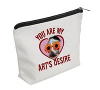 WZJHCL Horror Movie Makeup Pouch Bag Halloween Party Gift Horror Movie Lover Gift Horror Night Killer Storage Pouch Bag (Art Desire)