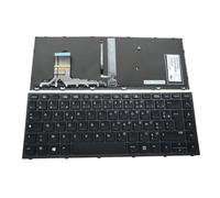WZKOZDR Easy to replace Backlit Spanish Keyboard For HP for Zbook for Studio G3 G4 PK131C42A17 841681-161 French AZERTY Keyboards Backlight(TR Turkey)