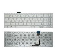 WZKOZDR Easy to replace Laptop Keyboard For ASUS E502 E502M E502MA E502S E502SA E502N E502NA Notebook(US Origina White)