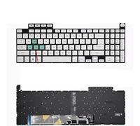 WZKOZDR Easy to replace Laptop Keyboard For ASUS for TUF for Gaming F15 FX507 FX507Z/C/ZE/ZM/ZR FX707 FX517 FA507 FA507R GA507 FA617 2022 2023(US WASD Blue)
