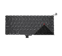 WZKOZDR Easy to replace Laptop Keyboard For Macbook Pro 13" A1278 US UK Russian German French Spain Brazil Italian Portugal PT Turkey TR for Thai(TI)