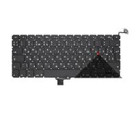 WZKOZDR Easy to replace Laptop Keyboard For Macbook Pro 13" A1278 US UK Russian German French Spain Brazil Italian Portugal PT Turkey TR for Thai(EU-Russian)