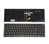 WZKOZDR Easy to replace UK GB FR French for AZERTY Backlit Keyboard For Lenovo for IdeaPad S145 L340 320-15IKB 15ABR 330-15IKBR 17IKB 520-15 720-15 SN20T04709(French Gray Light)