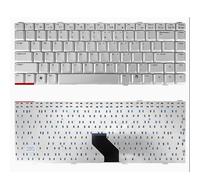 WZKOZDR Easy to replace US for Fujitsu for Siemens 2636 SI2636 for BenQ R55E R55EG R55 R55V Laptop Keyboard(Silver US)