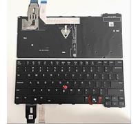 WZKOZDR Easy to replace US for Lenovo for ThinkPad T14 Gen 5 P14s L14 TP00159B 21MD Laptop Keyboard(AI Backlight US)