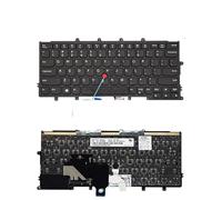WZKOZDR Easy to replace US Laptop keyboard For Lenovo for ThinkPad X240 X240S X230S X250S X270 X260S X13 L13 X280 A285 X390 X395 Notebook English(Coffee)