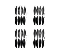 WZKOZDR For F10 Brushless Drone Propeller Part 4D-F10 Main Blade Maple Leaf Wing Rotor 8PCS/Set(32PCS Propeller)