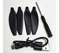 WZKOZDR For H16 Brushless Foldable Drone Parts Battery/Body Shell/Motor Arm/Control/Camera/Blade/Main Board/Charging Wire(Red)