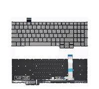 WZKOZDR Laptop Keyboard For for Thinkbook for 16P G4 IRH G5 IRX 16 G6 ABP IRL European Teclado Backlight Keycap PH5CLXB PH5CL(RU Grey Backligh Ai)