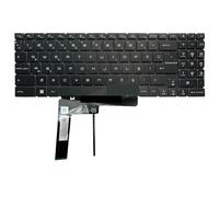 WZKOZDR UI Turkey RGB Backlight Keyboard For MSI for Katana GF66 GF76 for Pulse GL66 GL76 11SC 11UG 12UC 12UD 11UCK MS-17L1 17H3 MS-1581 1583(Turkey RGB light)