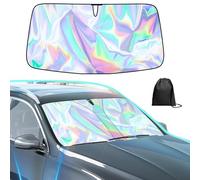 WZKSZMEFG for VW Crafter 2007-2017 Car Windscreen Sunshade,Heavy Duty Anti UV Foldable Front Window Sun Visor Shield,Heat Reflective Premium Cooling Protector