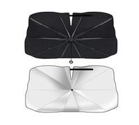WZKSZMEFG For VW ID.Buzz I 2022-2024 Car Windscreen Sun Shade Umbrella Retractable Windshield Sunshade UPF 50+ UV Blocker Front Window Reflector