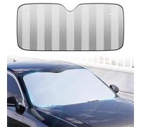 WZKSZMEFG for VW Passat B9 2023 2024 2025 Car Windscreen Sunshade,Heavy Duty Anti UV Foldable Front Window Sun Visor Shield,Heat Reflective Premium Cooling Protector