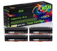 WZLAD 054 Compatible for Canon Toner Cartridge (4BK) | 054 Compatible for Canon Toner Cartridge with Chip i-SENSYS LBP-621Cw MF643Cdw LBP-623Cdw MF645Cx MF641Cw Printers
