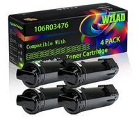 WZLAD 106R03476 106R03473 106R03474 106R03475 Compatible for Xerox (4BK)
