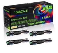 WZLAD 106R03741 106R03744 106R03743 106R03742 Compatible for Xerox (4BK)