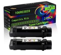 WZLAD 106R03859 Compatible for Xerox Toner Cartridges (2BK) | 106R03859 Compatible for Xerox Toner Cartridges with Chip VersaLInk C500 C505 Printers