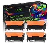 WZLAD 1230C Compatible for Dell Toner Cartridge (4BK)