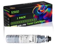 WZLAD 1230D Compatible for Ricoh Toner Cartridges with Chip Aficio 2015 2016 2018 2018D 2020 2020D 2022 MP1500 MP1600 MP2000 Printers (1 Pack Black)