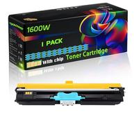 WZLAD 1600W Compatible for Konica Minolta Toner Cartridge with Chip Magicolor 1600W 1650 1680MF Printers (1 Pack Cyan)