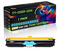 WZLAD 171-0589-004 Compatible for Konica Minolta Toner Cartridges with Chip Magicolor 2400DL 2400W 2430 2430DL Printers (1 Pack Cyan)