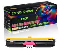 WZLAD 171-0589-004 Compatible for Konica Minolta Toner Cartridges with Chip Magicolor 2480 2490MF 2500 2500W 2530 2530DL 2550 Printers (1 Pack Magenta)