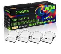 WZLAD 20N0W00 Compatible for Lexmark Waste Toner Container (4BK) | 20N0W00 Compatible for Lexmark Waste Toner Container with Chip CS331dw CS431dw CX331adwe CX431adw C2336 XC2326 Printers