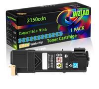 WZLAD 2150cdn Compatible for Dell Toner Cartridge (1C) | 2150cdn Compatible for Dell Toner Cartridge with Chip 2150cdn 2150cn 2155cdn 2155cn Printers