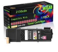 WZLAD 2150cdn Compatible for Dell Toner Cartridge (1M) | 2150cdn Compatible for Dell Toner Cartridge with Chip 2150cdn 2150cn 2155cdn 2155cn Printers