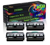 WZLAD 2330dn Compatible for Dell Toner Cartridge (4BK) | 2330dn Compatible for Dell Toner Cartridge with Chip 2330d 2330dn 2350d 2350dn Printers