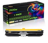 WZLAD 2400w Compatible for Konica Minolta Toner Cartridge with Chip Multifunction 2450 2400 2430 2500 2530 2550 Printers (1 Pack Black)