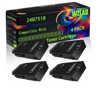 WZLAD 24B7518 Compatible for Lexmark Toner Cartridge (4BK) | 24B7518 Compatible for Lexmark Toner Cartridge with Chip XC4342 XC4352 Printers