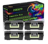 WZLAD 25B3079 Compatible for Lexmark Toner Cartridge (4BK)