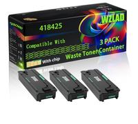 WZLAD 418425 Compatible for Ricoh Waste Toner Container (3BK) | 418425 Compatible for Ricoh Waste Toner Container with Chip Aficio IM C2510 C3010 C3510 C4510 C6010 C7010 Printers